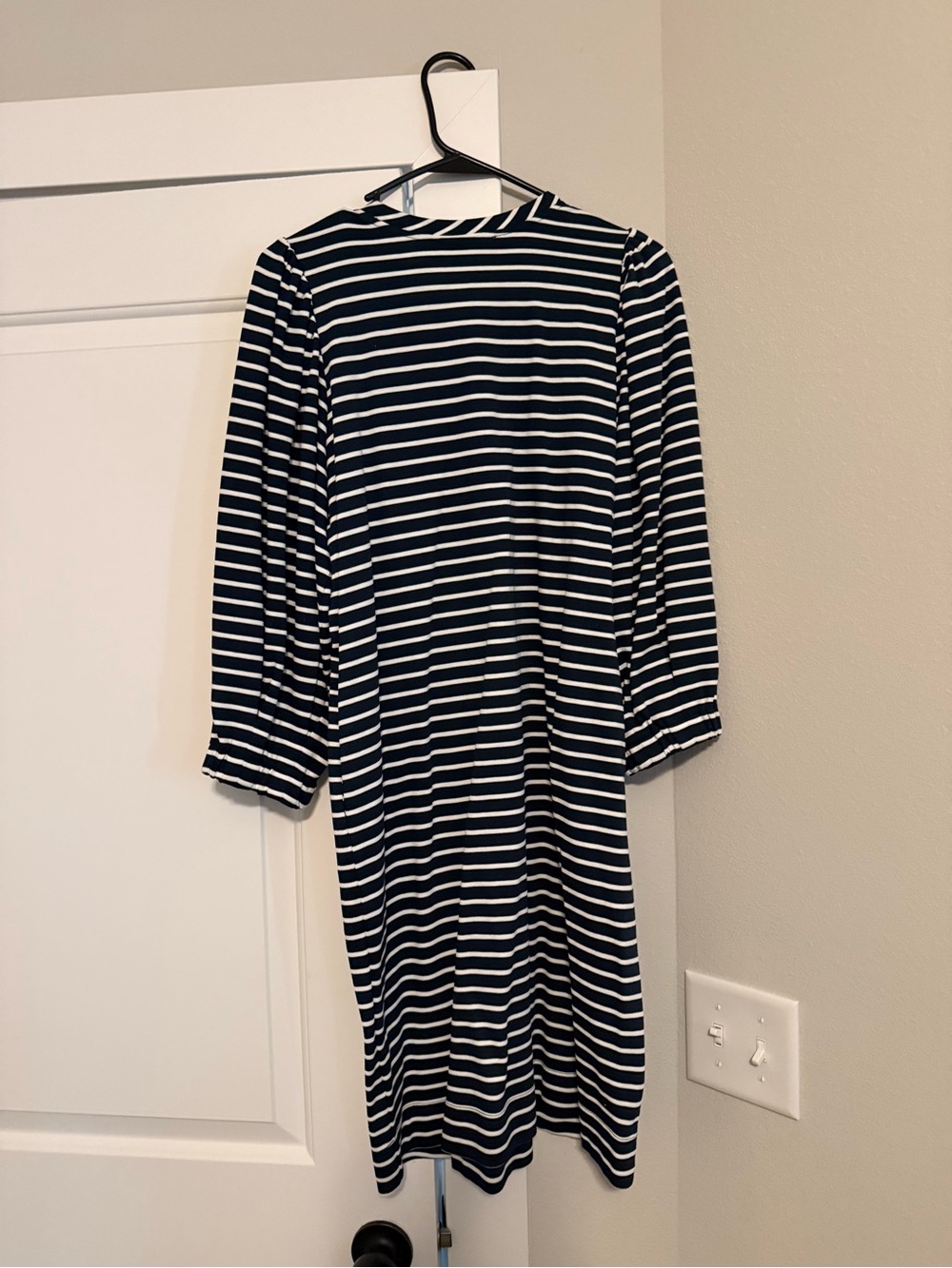 ANN MASHBURN Striped Midi Dress - Picture 4 of 4